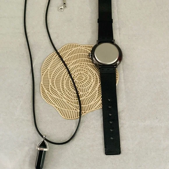 2pcs watch, set for men necklace included gift for anniversary and more - Picture 9 of 9